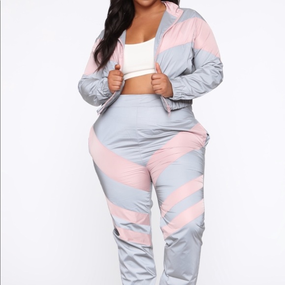 Fashion Nova Other - Lounge windbreaker set